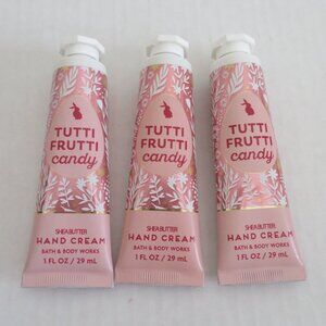 Bath & Body Works Set of 3 Hand Creams - Tutti Frutti Candy, NWT